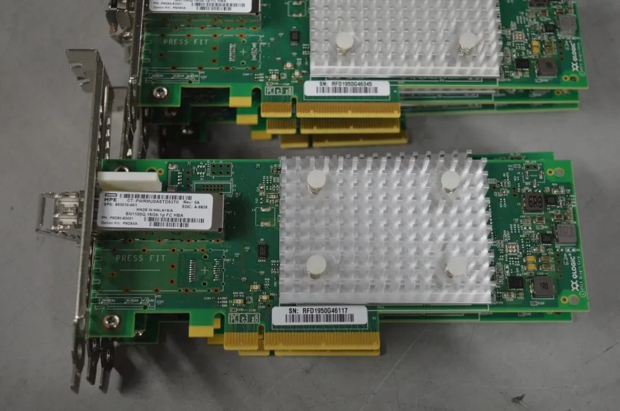 Контроллер HP 853011-001 P9D94A SN1100Q QLE2692 16GB Dual Port FC HBA