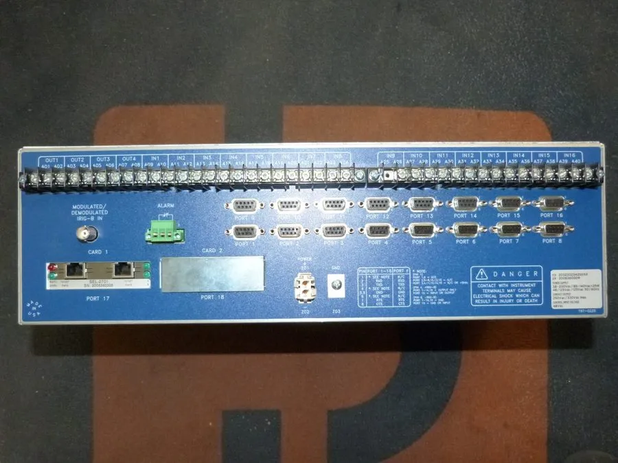 Реле защиты SEL-2032 Schweitzer Communications Processor Relay 203233X30XM0XX