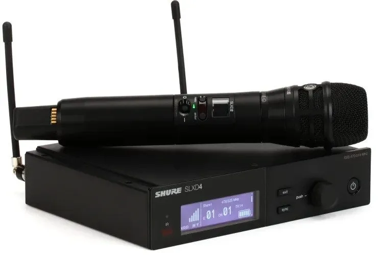 Радиосистема Shure SLXD24/K8B Wireless Vocal Microphone System Receiver With KSM — фото лота 1
