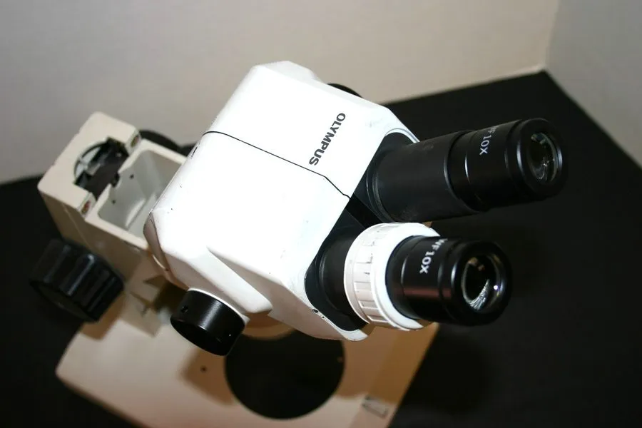 Микроскоп Olympus SZ-4045 ESD Stereozoom Microscope 7-40X on Nikon Desktop Nice