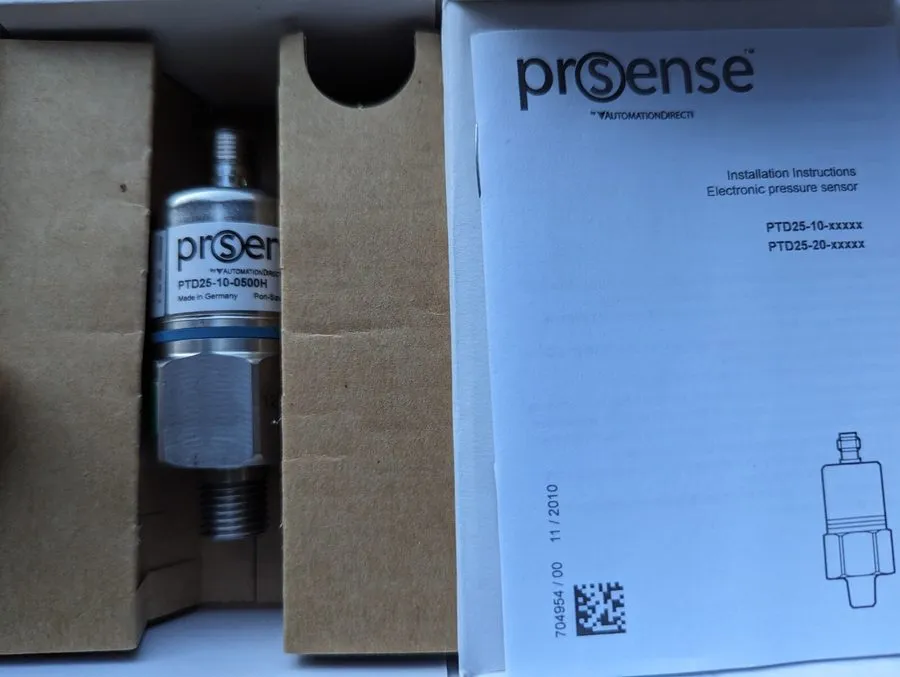 Датчик давления Lot 4 PROSENSE PTD25-20-0030H PRESSURE TRANSMITTER, 32V DC, 290 