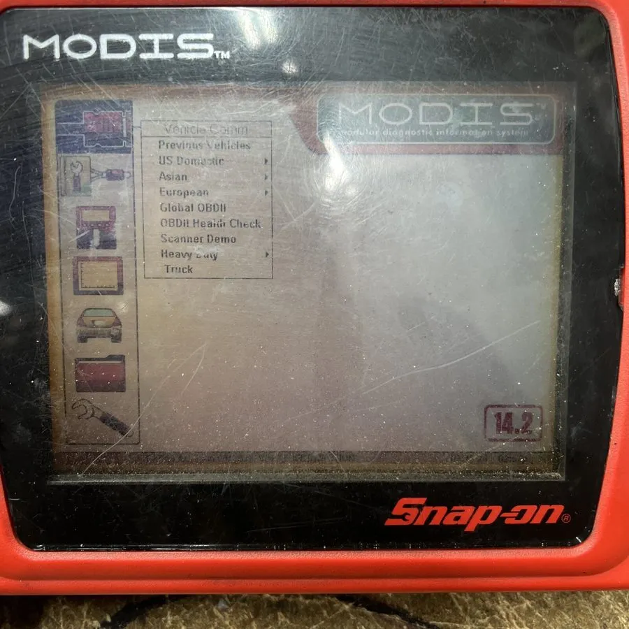 Диагностический сканер SNAP-ON MODIS EEMS300 AUTO DIAGNOSTICS TOOL SCANNER BASE  — фото лота 2