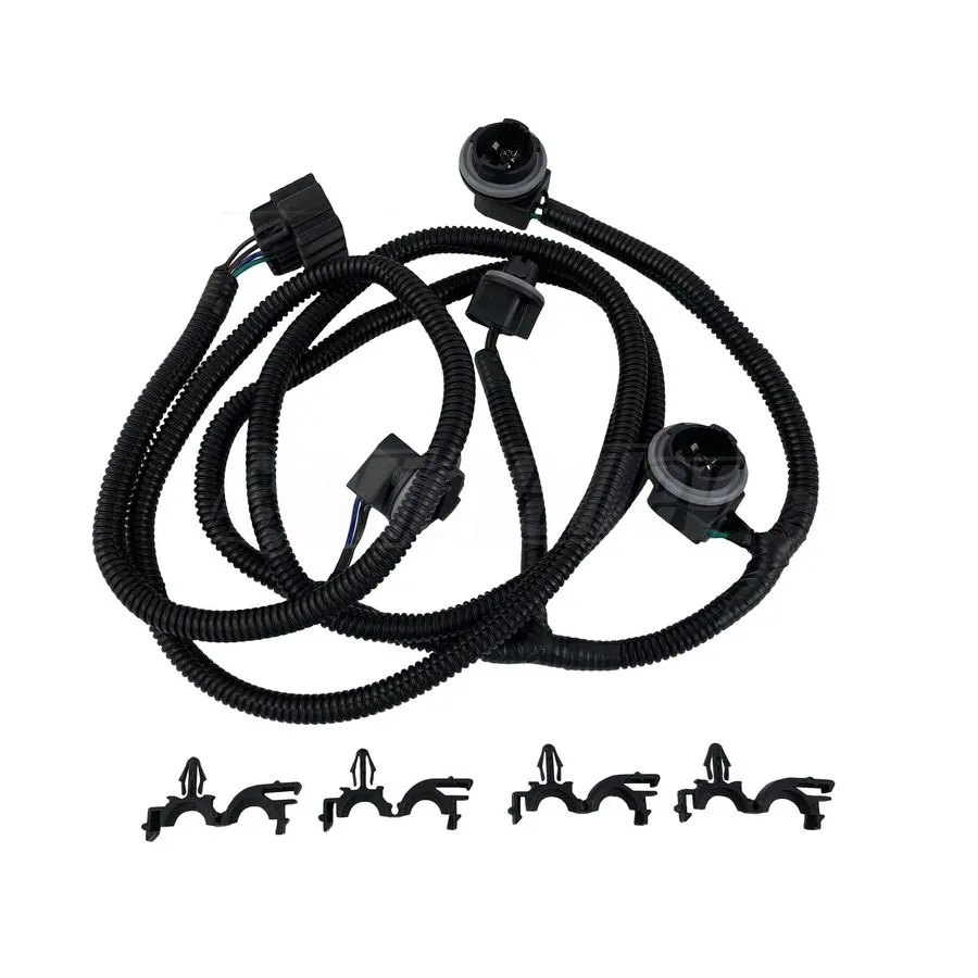 Жгут проводов для 07-14 GMC Sierra 1500 2500 3500 Tail Light Wiring Harness Righ — фото лота 2