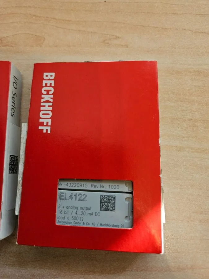 Модуль ввода-вывода BECKHOFF EL4122 & SEALED