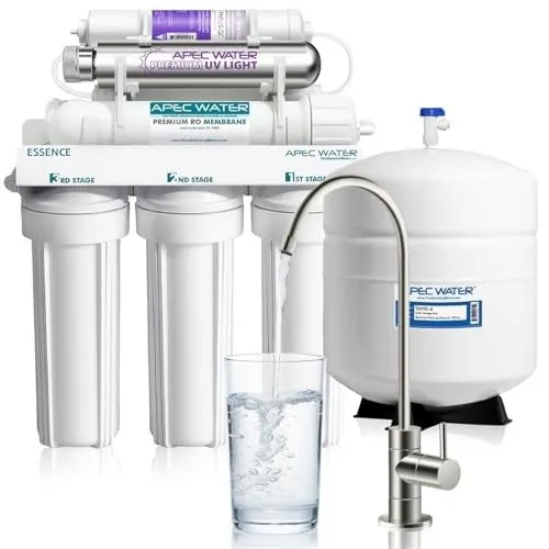 Насос WATER WQA CERTIFIED 7-STAGE REVERSE OSMOSIS DRINKING WATER FILTER SYSTEM A — фото лота 1