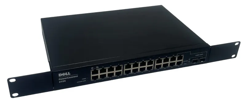Коммутатор Dell PowerConnect 2724 24-Port Gigabit Web-Managed Network Switch 1U