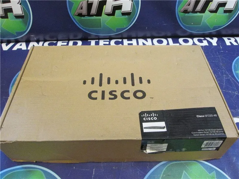 Коммутатор Cisco SF220-48-K9 48-Port 10/100Gbps Fast Ethernet Smart Switch