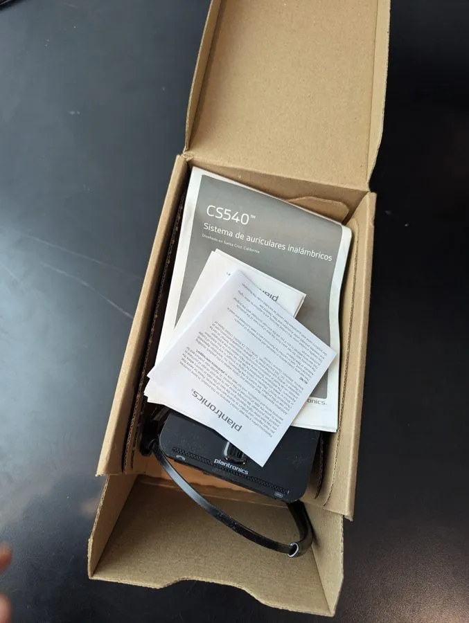 IP-телефон Plantronics Poly CS540 DECT Mono Wireless Headset, Desk Phone, NC — фото лота 2