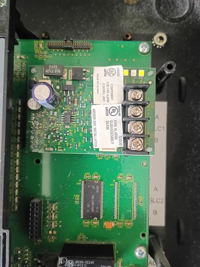 Плата EDWARDS IO-500 FIRE ALARM CONTROL BOARD — фото лота 2
