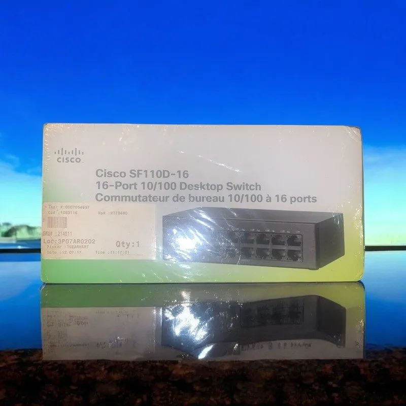 Коммутатор CISCO SF110D-16 16 Port Ethernet Desktop Switch