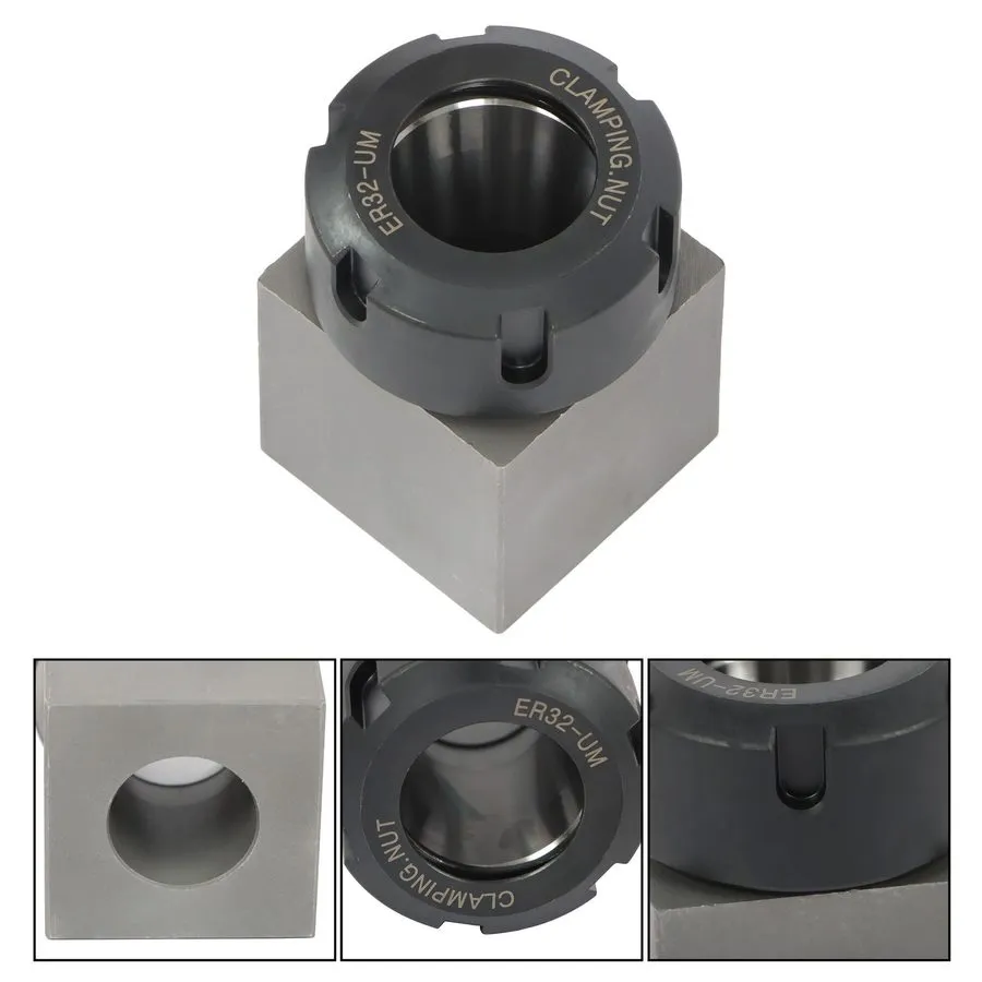 Патрон Collet Block Spring 1ER-32 Hex & Square Chuck Holder Set