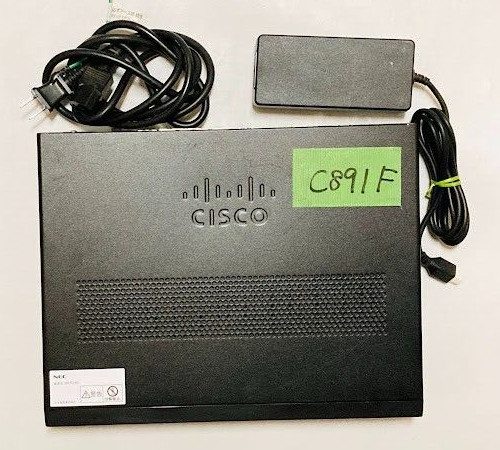 Маршрутизатор Cisco 891F C891FJ-K9 Integrated Services Router 8-Port Switch Blac