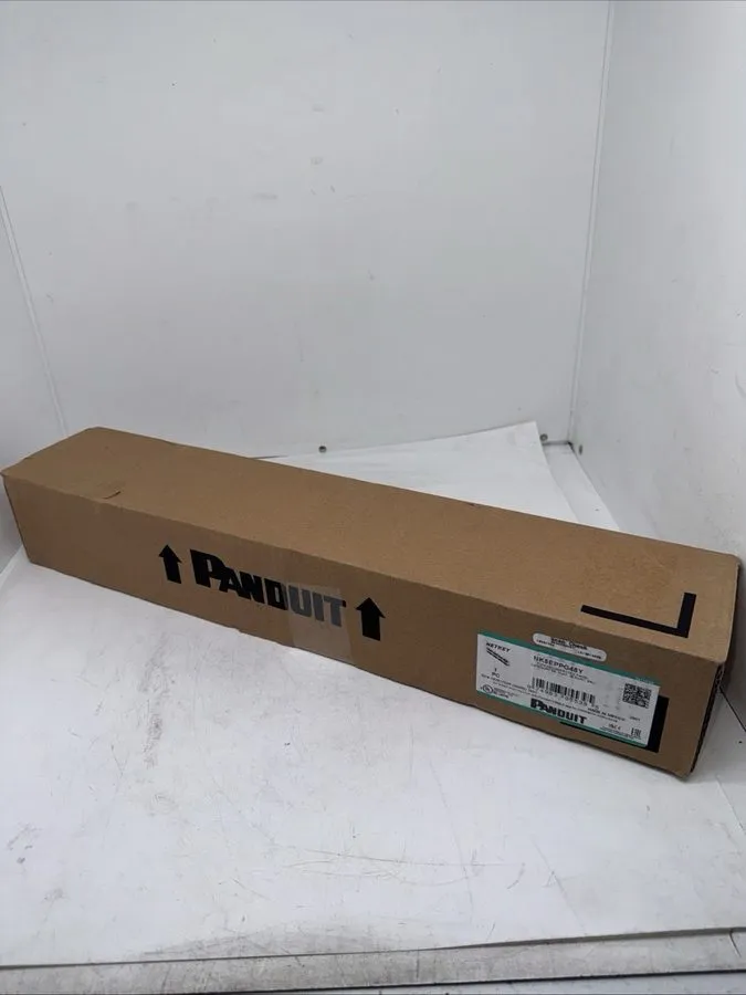 Патч-панель Panduit NetKey NK5EPPG48Y Cat5e 48-Port RJ-45 2U 19in Rack Patch Pan