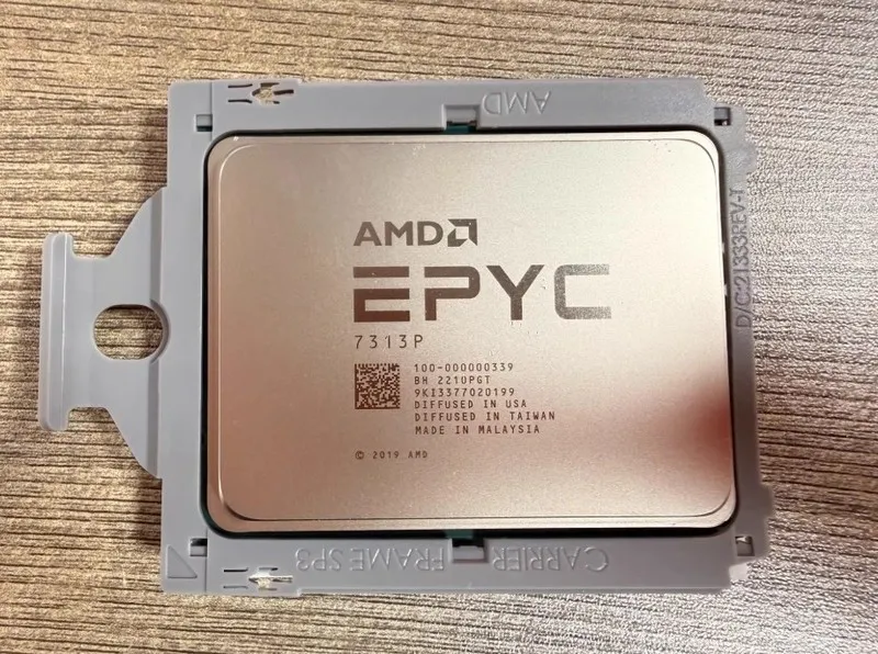 Процессор AMD epyc 7313p CPU processor 3.0-3.7ghz 16 core 128mb 155w sp3 (100-00