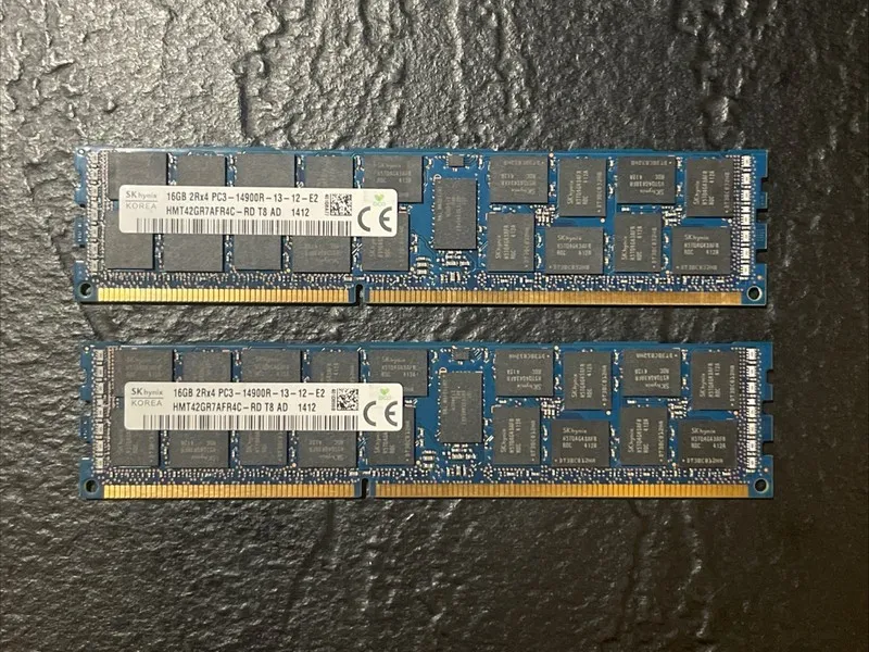 Модуль памяти 16GB SK Hynix Server RAM DDR3 PC3-14900R-13-13-E2 HMT42GR7AFR4C-RD