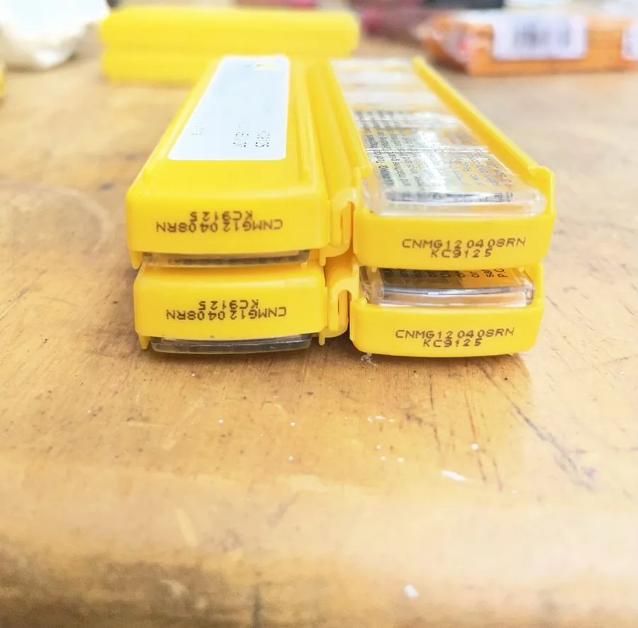Режущий инструмент 2 Kennametal CNMG120408RN KCP40 carbide insert CNMG432RN — фото лота 2