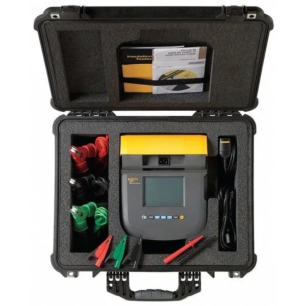 Батарея Fluke Fluke-1555/Kit Megohmmeter Kit, 10, 000V Dc, Battery Operated — фото лота 1