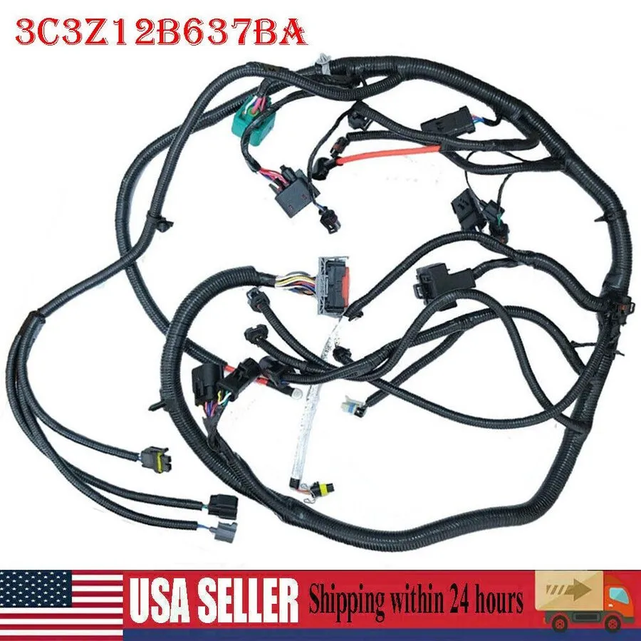 Жгут проводов Engine Wiring Harness 2003 2004 для Ford Super Duty F450 F550 6.0L