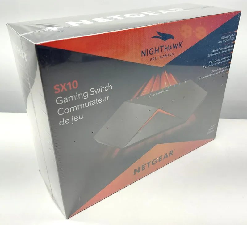 Коммутатор NETGEAR Nighthawk Pro SX10 GS810EMX Switch 8 port 1GbE, 2 port 10G Up