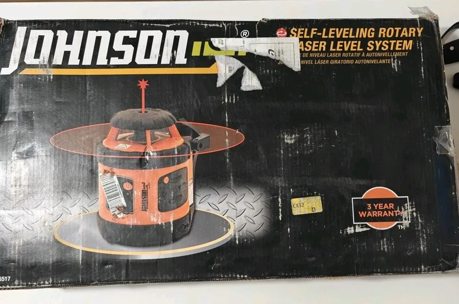 Нивелир JOHNSON LEVEL 40-6517 ROTARY LASER SELF LEVELING LEVEL KIT SALE 4453460