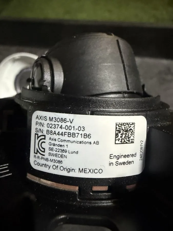 Камера Axis Communications M3086-V Dome Camera Casing Covers 2380010 NO GLASS
