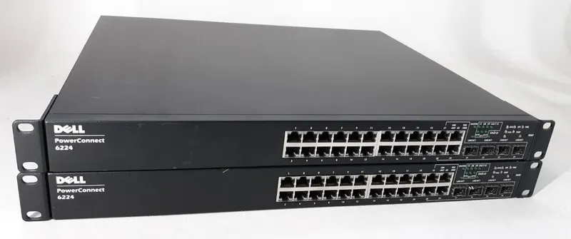 Коммутатор Dell PowerConnect 6224 24-Port Gigabit Managed Switch Rackmount