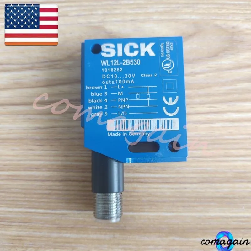 Фотоэлектрический датчик SICK WL12L-2B530 PHOTOELECTRIC LASER SENSOR 1018252 10-
