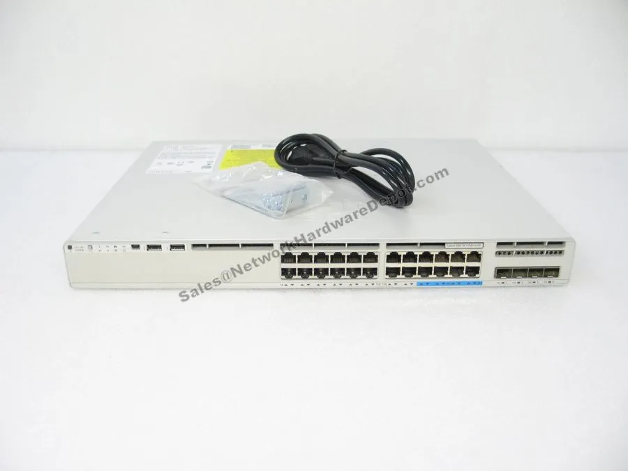 Коммутатор Cisco Catalyst C9200L-24PXG-4X-E POE 4x10G 24-Port PoE+ Switch 9200L