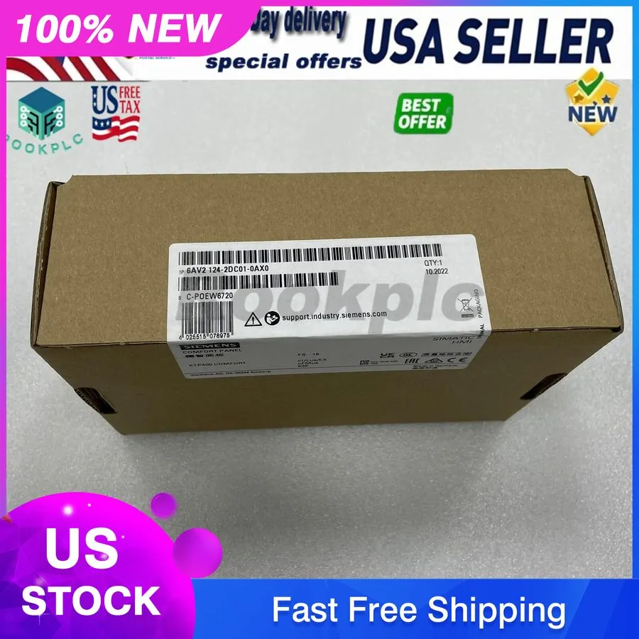 Панель оператора 6AV2 124-2DC01-0AX0 Siemens HMI KTP400 Comfort Panel 6AV2124-2D