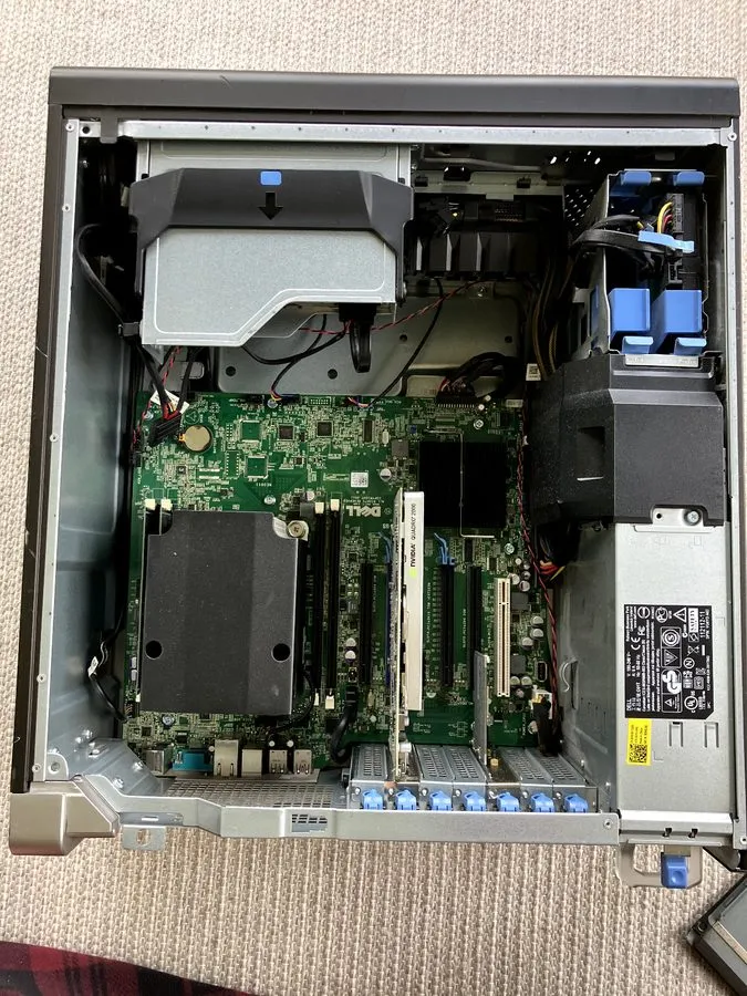 Процессор Dell Precision T3600 Workstation Xeon E5, 24GB RAM, Quadro FX 1800
