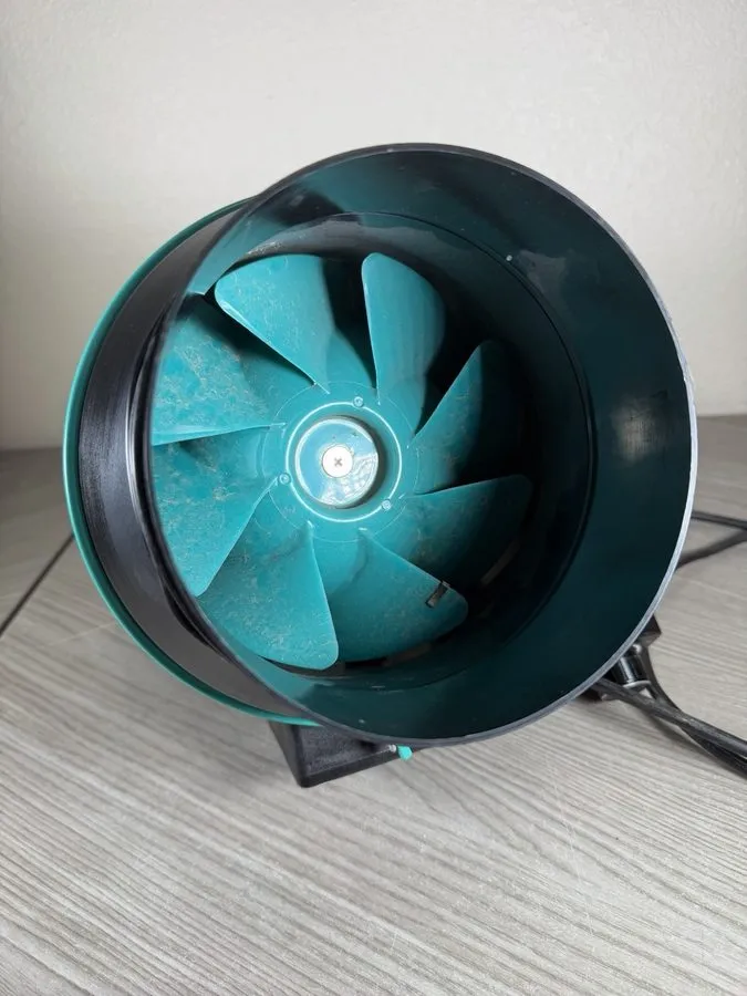 Вентилятор Mars Hydro Inline Duct Fan DF150-M Green American Standard — фото лота 2