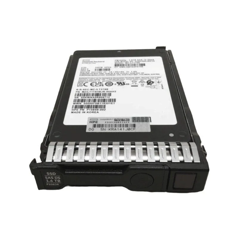 Сервер HPE 1.6TB P20839-001 P19915-B21 SAS 12Gb/s 2.5" MIXED USE Gen10 Server SS