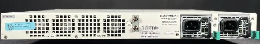 Межсетевой экран Fortinet FortiGate 600E FG-600E Firewall Security Appliance