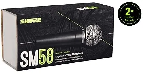 Микрофон SHURE Dynamic Vocal Microphone SM58-LCE Wired Handheld Japan