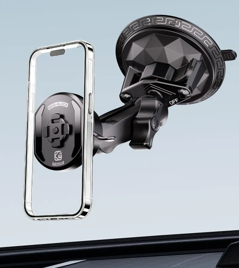Вакуумная присоска 4-Lock Magnetic Suction Cup Car Phone Holder Mount