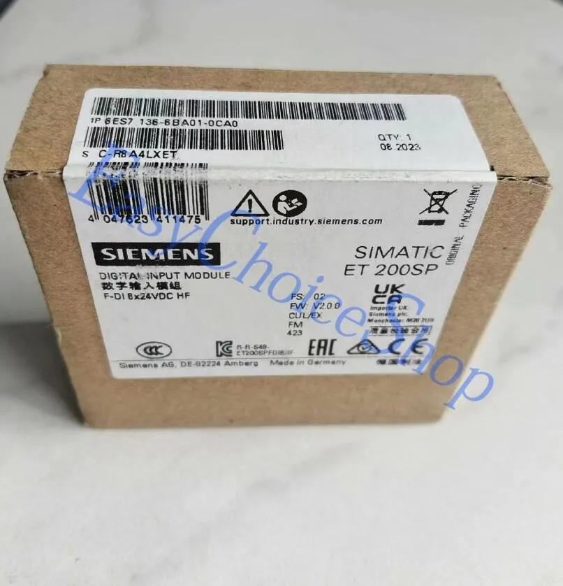 Модуль ввода-вывода Siemens 6ES7136-6BA01-0CA0 simatic ET 200SP US