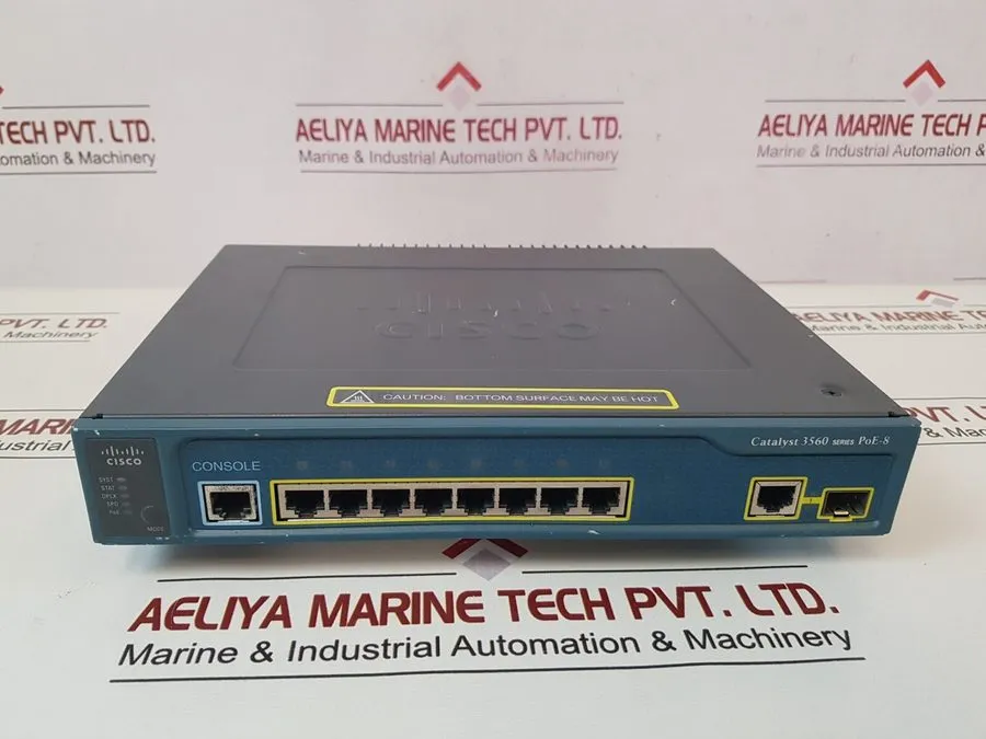 Коммутатор Cisco catalyst 3560 series poe-8 ws-c3560-8pc-s managed ethernet swit