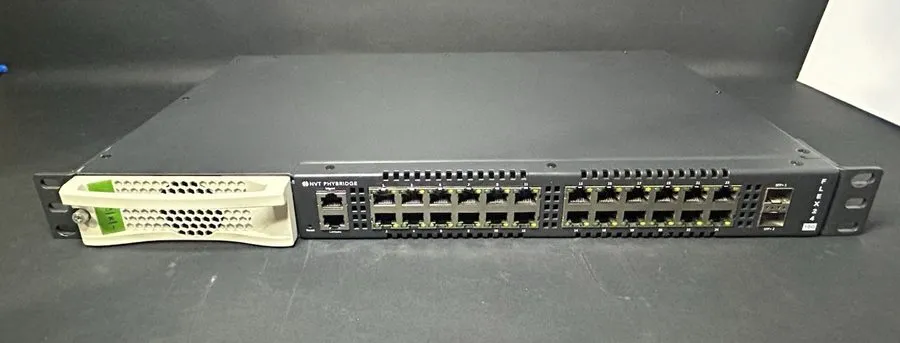 Коммутатор NVT Phybridge FLEX24-10G 24-Port Long Reach PoE++ Managed Switch — фото лота 1