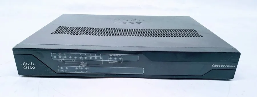 Маршрутизатор CISCO C891F 8-Port Gigabit Ethernet Integrated Services Router