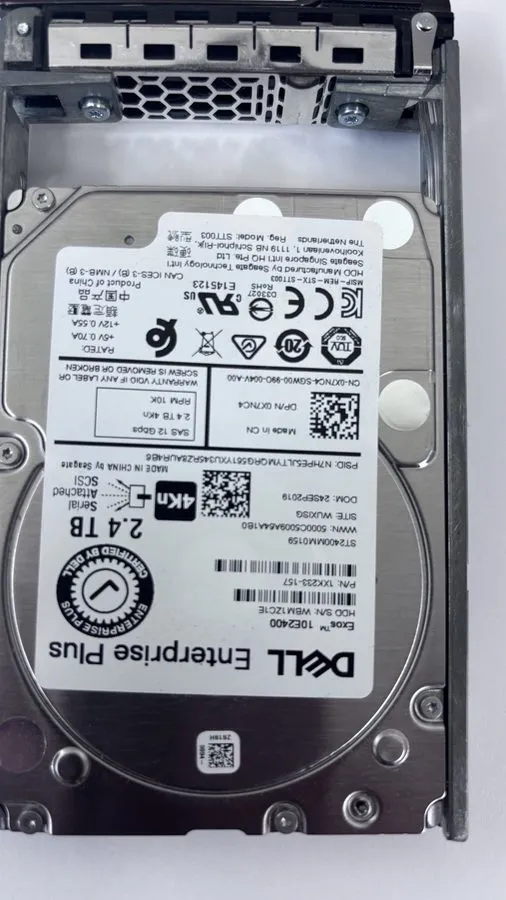 Жёсткий диск Dell Compellent SC X7NC4 2.4TB 10K 12G SAS 2.5" 4Kn HDD Hard Drive