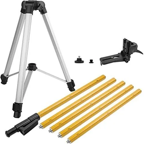 Нивелир 12 Ft./3.7M Professional Laser Level Pole with Tripod and 1/4-Inch by 20