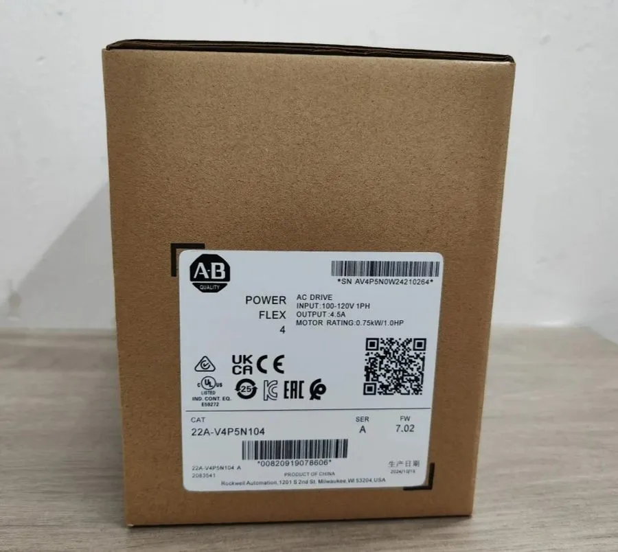 Частотный преобразователь Allen-Bradley PowerFlex 22A-V4P5N104 3-Phase Variable