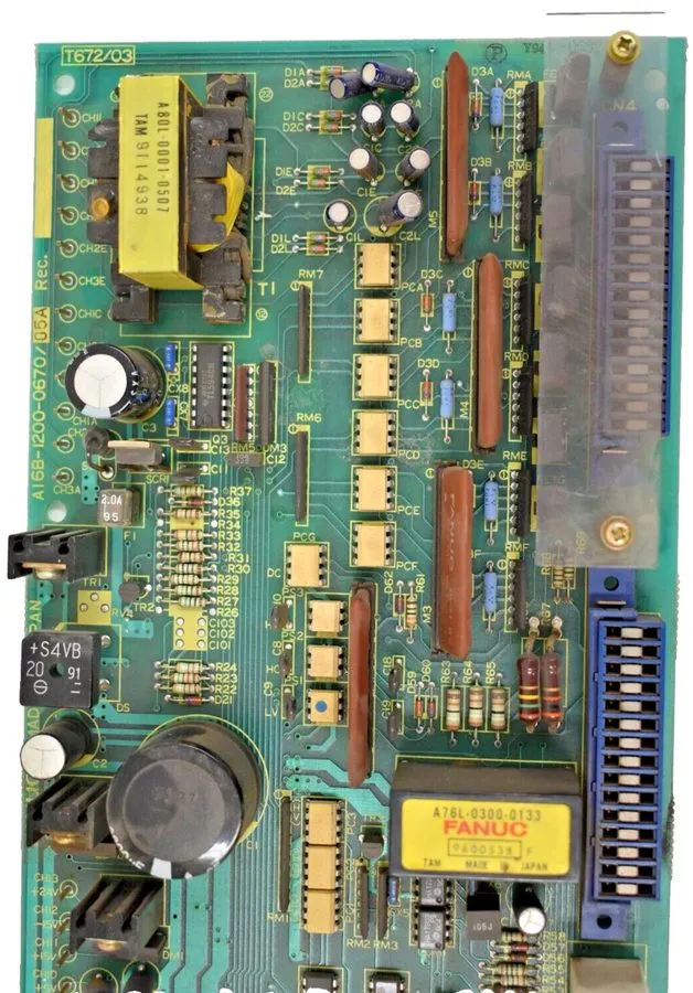 Плата ЧПУ Fanuc A16B-1200-0670 Servo Control Board Repair Only — фото лота 2