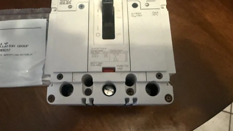 Автоматический выключатель EATON PDG23F0050TFFL Power Defense Circuit Breaker 3P — фото лота 3