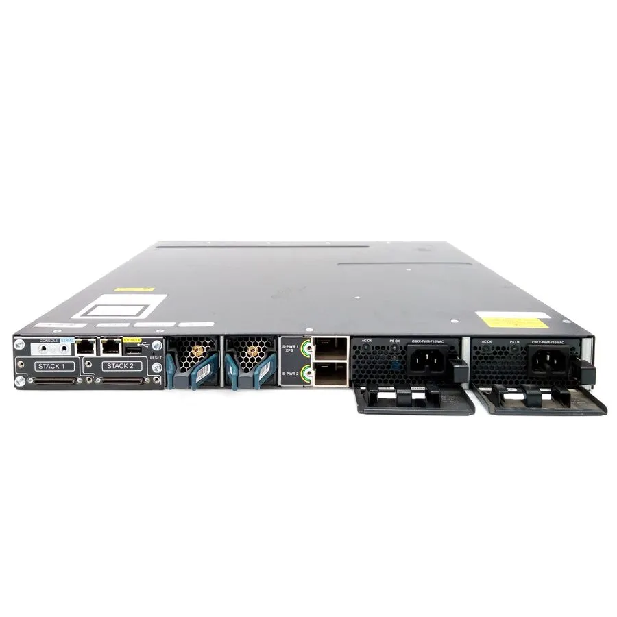 Коммутатор Cisco WS-C3750X-48P-E 3750X 48 port POE IP service switch. 90 Day's