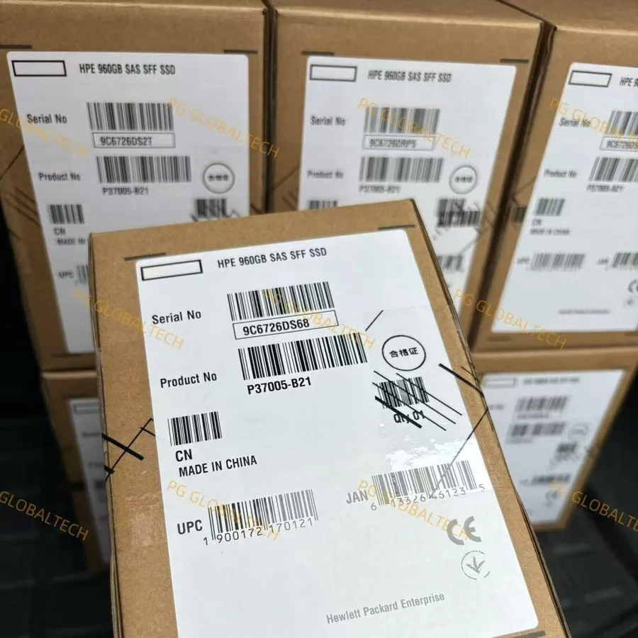 Сервер HPE 960GB SAS 12G 2.5" GEN9 GEN10 Server SSD Replace P37005-B21 P37068-00