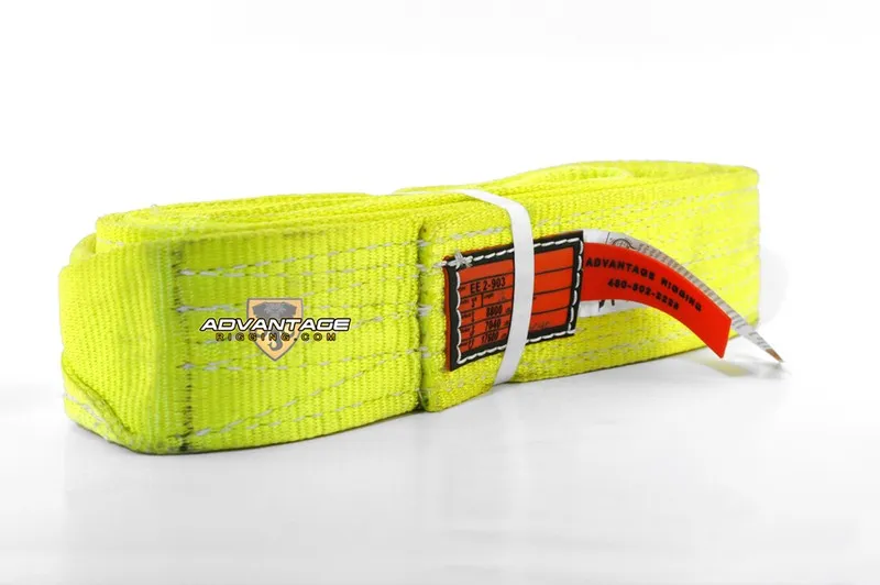 Строп EE2-903 X10FT Nylon Lifting Sling Strap 3 Inch 2 Ply 10 Foot USA Package o