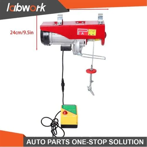 Таль Mini Electric Hoist PA800 1760lbs 110V 1350W 328ft/100m Wireless Remote Con