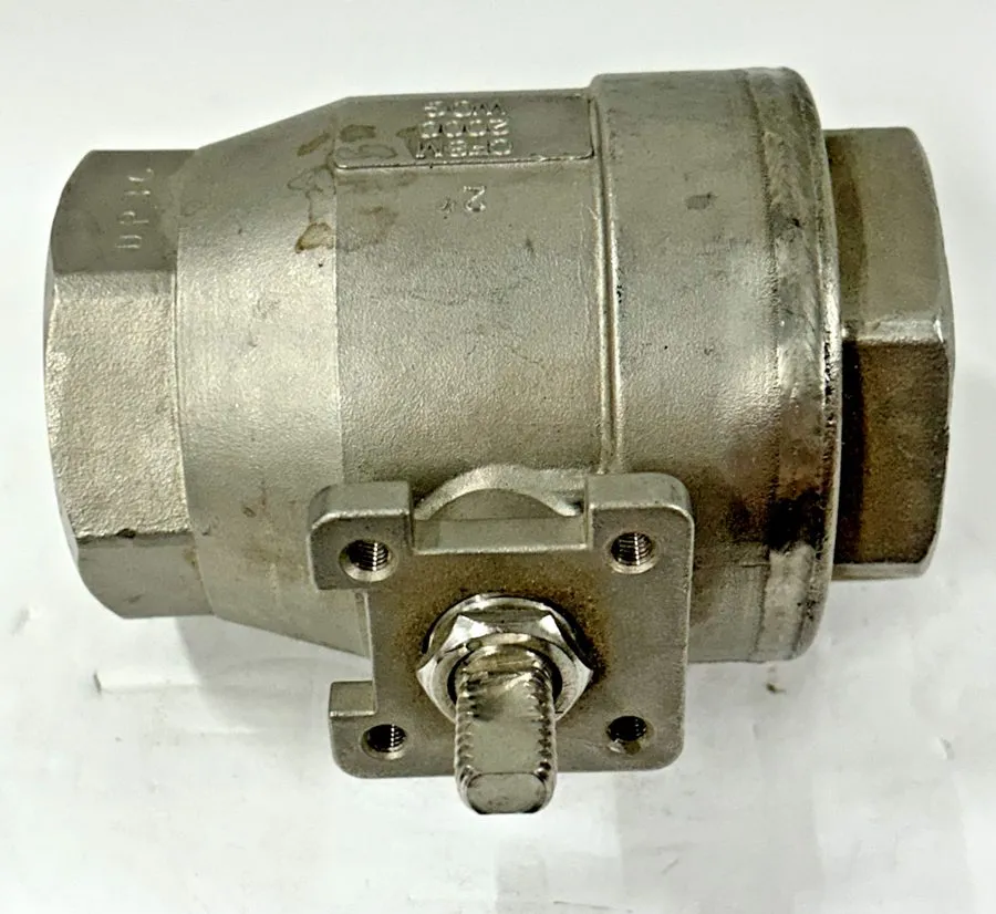 Клапан KF HALE 1" NACE CF8M FULL PORT STAINLESS STEEL 2000WOG BALL VALVE SS