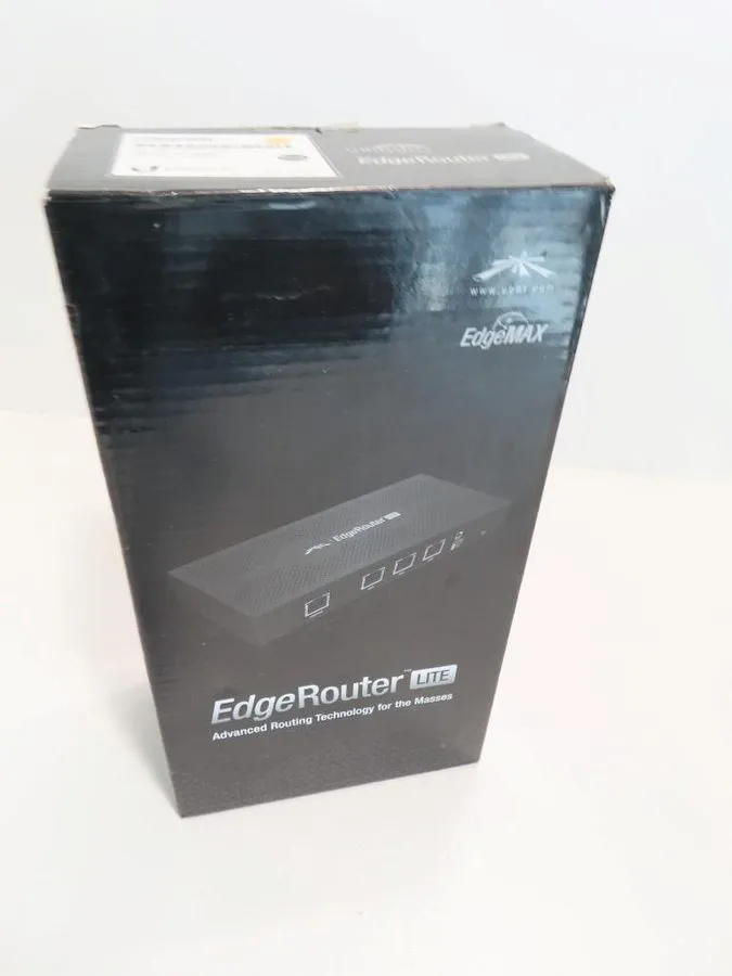 Маршрутизатор UBIQUITI NETWORKS EDGEROUTER LITE ERLITE-3 3 PORT ROUTER